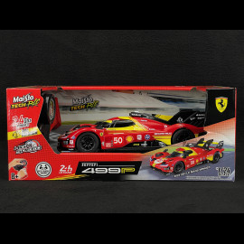 Ferrari 499P n° 50 Sieger 24h Le Mans 2024 R/C Funkgesteuert 1/24 Maisto Tech M82531