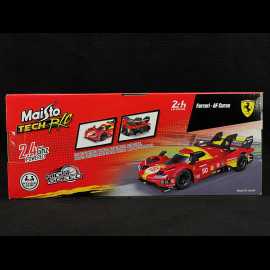 Ferrari 499P n° 50 Winner 24h Le Mans 2024 R/C Radio Controlled 1/24 Maisto Tech M82531