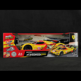 Ferrari 499P n° 83 24h Le Mans 2024 Radio Controlled R/C 1/16 Maisto Tech M82864