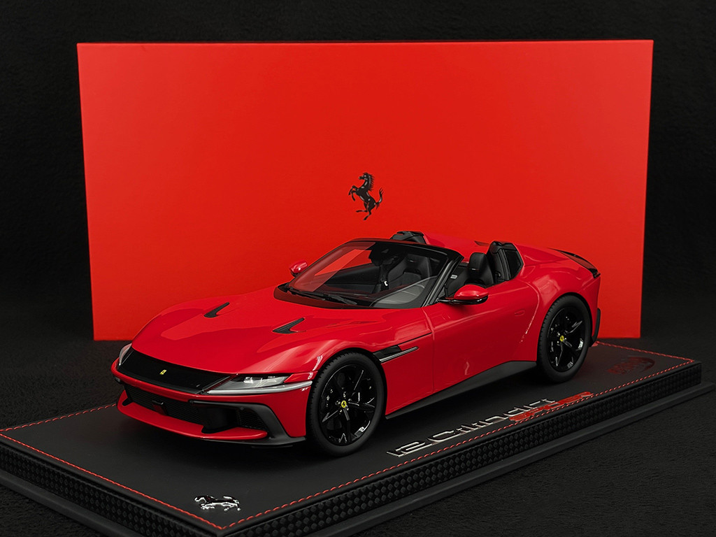 Ferrari 12Cilindri Spider 2024 Rosso Corsa 1/18 BBR Models P18251A