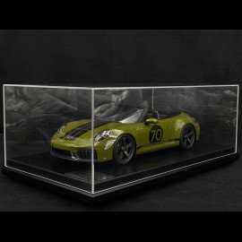 Porsche 911 Spirit 70 Type 992 Cabriolet 2025 Olive Neo 1/12 Spark WAP0230500SGTS