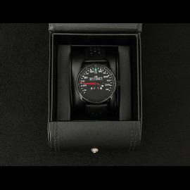 Porsche 911 260 km/h speedometer Watch black case / black dial / white numbers