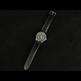 Alfa Romeo Giulia 1600 GT Junior Tachometer Uhr Chrom Gehause / schwarz Hintergrund / weiße Zahlen