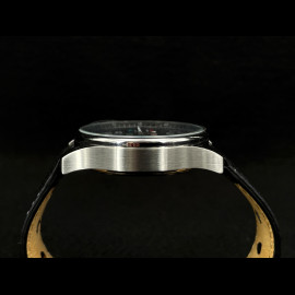Alfa Romeo Uhr 1750 GTV Tachometer Chrom Gehause / schwarz Hintergrund / weiße Zahlen