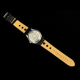 Porsche 911 Klassische Tachometer Automatikwerk Uhr Chrom Gehause / schwarz Wahl / grüne Zahlen