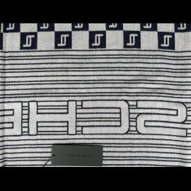 Porsche Design Schal Marineblau / Grau 4056487050348