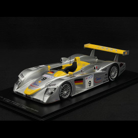 Audi R8 n° 9 Platz 2. 24h Le Mans 2000 1/18 Spark 18S838