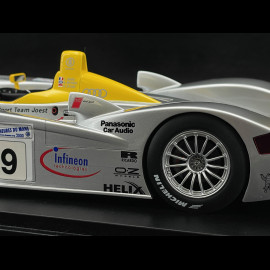 Audi R8 n° 9 Platz 2. 24h Le Mans 2000 1/18 Spark 18S838