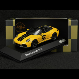 Porsche 911 Spirit 70 Typ 992.2 Carbiolet IAA Edition 2025 Geschwindigkeit Gelb 1/43 Spark WAP0200200T070