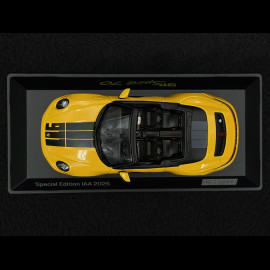 Porsche 911 Spirit 70 Typ 992.2 Carbiolet IAA Edition 2025 Geschwindigkeit Gelb 1/43 Spark WAP0200200T070