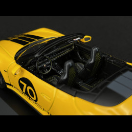 Porsche 911 Spirit 70 Typ 992.2 Carbiolet IAA Edition 2025 Geschwindigkeit Gelb 1/43 Spark WAP0200200T070