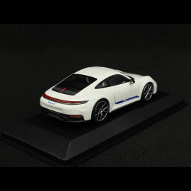 Porsche 911 Carrera T Coupe Type 922.2 2024 White / Gentian Blue 1/43 Spark WAP0200250SCPE