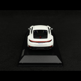 Porsche 911 Carrera T Coupe Type 922.2 2024 White / Gentian Blue 1/43 Spark WAP0200250SCPE