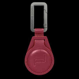 Porsche Design Keyring Air Tag Leather Carmine Red 4056487085623