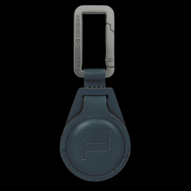 Porsche Design Keyring Air Tag Leather Dark Blue 4056487085616