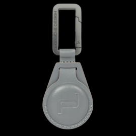 Porsche Design Keyring Air Tag Leather Anthracite Grey 4056487085609