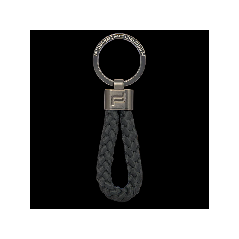Porsche Design Schlüsselanhänger Nylon Cord Schwarz 4056487085517 Porsche Design Schlüsselanhänger Nylon Cord Schwarz 4056487085517