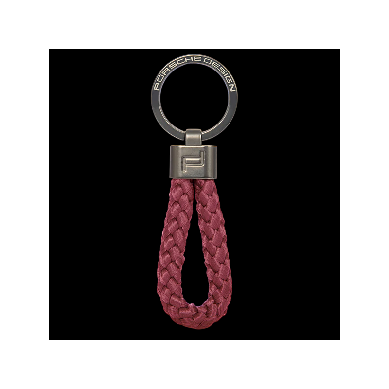 Porsche Design Schlüsselanhänger Nylon Cord Karminrot 4056487085548 Porsche Design Schlüsselanhänger Nylon Cord Karminrot 4056487085548