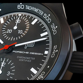 Porsche Design Wall Clock Chronograph 1 Matt All Black WAP0701500RIND