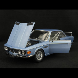 BMW 3.0 CSI E9 Mit Alpina-Felgen 1971 Metallic Hellblau 1/12 KK Scale KKDC120193A