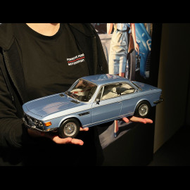 BMW 3.0 CSI E9 Mit Alpina-Felgen 1971 Metallic Hellblau 1/12 KK Scale KKDC120193A