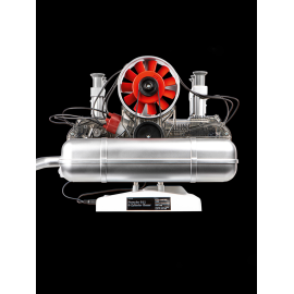 Porsche 911 Flat-6 engine kit with sound and light 1/3 English German