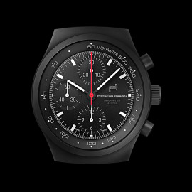 Porsche Design Wall Clock Chronograph 1 Matt All Black WAP0701500RIND