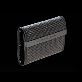 Portefeuille Wallet Card Case Pop Up Leather Black Carbon X Secrid 4056487068671