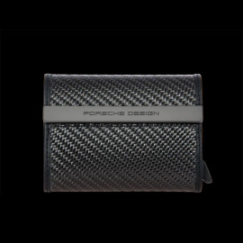 Portefeuille Wallet Card Case Pop Up Leather Black Carbon X Secrid 4056487068671
