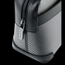 Porsche Design Washbag Leather Black Carbon 4056487052366