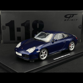 Porsche 911 Carrera 4S Type 996.2 2002 Dark Blue 1/18 GT Spirit GT938