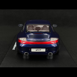 Porsche 911 Carrera 4S Type 996.2 2002 Dark Blue 1/18 GT Spirit GT938