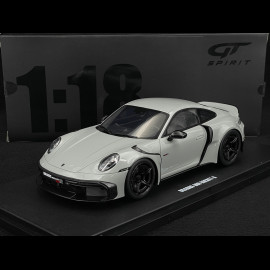 Porsche 911 Turbo S Brabus 900 Rocket-R 2023 Nardo Grey 1/18 GT Spirit GT930