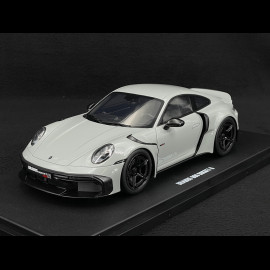 Porsche 911 Turbo S Brabus 900 Rocket-R 2023 Nardo Grey 1/18 GT Spirit GT930