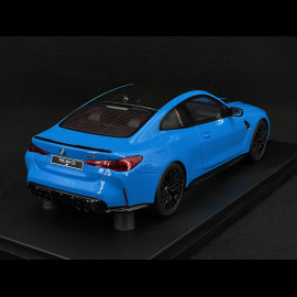 BMW M4 CS 2024 Riviera Blau 1/18 GT Spirit GT511