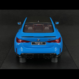BMW M4 CS 2024 Riviera Blau 1/18 GT Spirit GT511