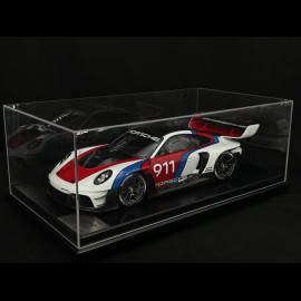 Porsche 911 GT3 R Rennsport Type 992 2024 Presentation Weiß / Rot / Blau 1/12 Spark WAP0235010SGTR