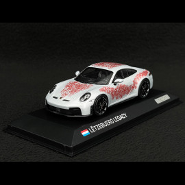 Porsche 911 GT3 Touring Type 922.2 2024 Ice Grey Sonderwunsch 75 years Luxembourg 1/43 Spark WAP0202010T75Y