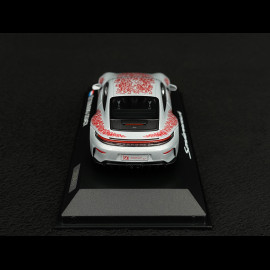 Porsche 911 GT3 Touring Type 922.2 2024 Ice Grey Sonderwunsch 75 years Luxembourg 1/43 Spark WAP0202010T75Y
