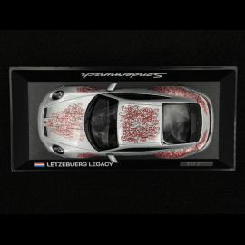 Porsche 911 GT3 Touring Type 922.2 2024 Ice Grey Sonderwunsch 75 years Luxembourg 1/43 Spark WAP0202010T75Y