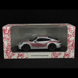 Porsche 911 GT3 Touring Typ 922.2 2024 Eisgrau Sonderwunsch 75 Jahre Luxemburg 1/43 Spark WAP0202010T75Y