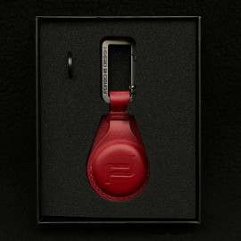 Porsche Design Keyring Air Tag Leather Carmine Red 4056487085623