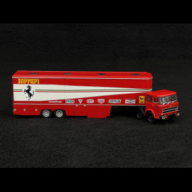 Ferrari 312 T2 F1 1977 Set + Ferrari Renntransport mit 6 Figuren 1/87 Berkina BRE58575