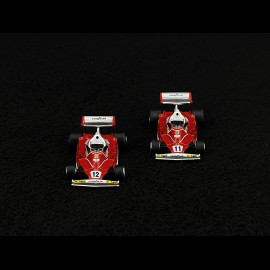 Ferrari 312 T2 F1 1977 Set + Ferrari Renntransport mit 6 Figuren 1/87 Berkina BRE58575