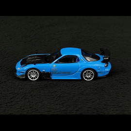 Mazda RX7 Re-Amemiya 20B NA 3Rotor-7 2024 Blue Ama-San Go 1/64 Mini GT MGT01046-R