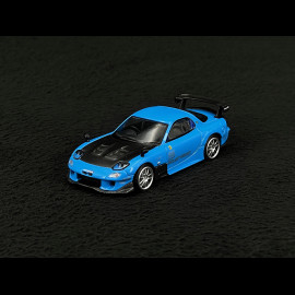 Mazda RX7 Re-Amemiya 20B NA 3Rotor-7 2024 Blue Ama-San Go 1/64 Mini GT MGT01046-R