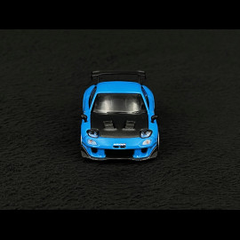 Mazda RX7 Re-Amemiya 20B NA 3Rotor-7 2024 Blue Ama-San Go 1/64 Mini GT MGT01046-R
