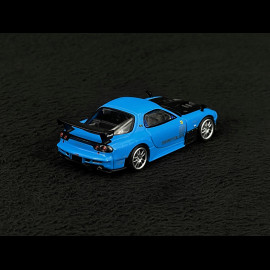 Mazda RX7 Re-Amemiya 20B NA 3Rotor-7 2024 Blue Ama-San Go 1/64 Mini GT MGT01046-R