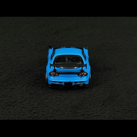 Mazda RX7 Re-Amemiya 20B NA 3Rotor-7 2024 Blue Ama-San Go 1/64 Mini GT MGT01046-R