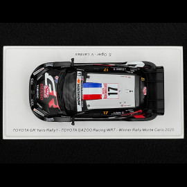 Toyota GR Yaris Rally1 n° 17 Sieger Rallye Monte Carlo 2025 1/43 Spark S6888